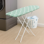 Tabla De Planchar Básica Hojas 106x30 Cm Verde