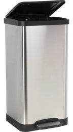 Basurero Moderno De 15 Litros Acero Inoxidable