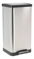 Basurero Moderno De 15 Litros Acero Inoxidable