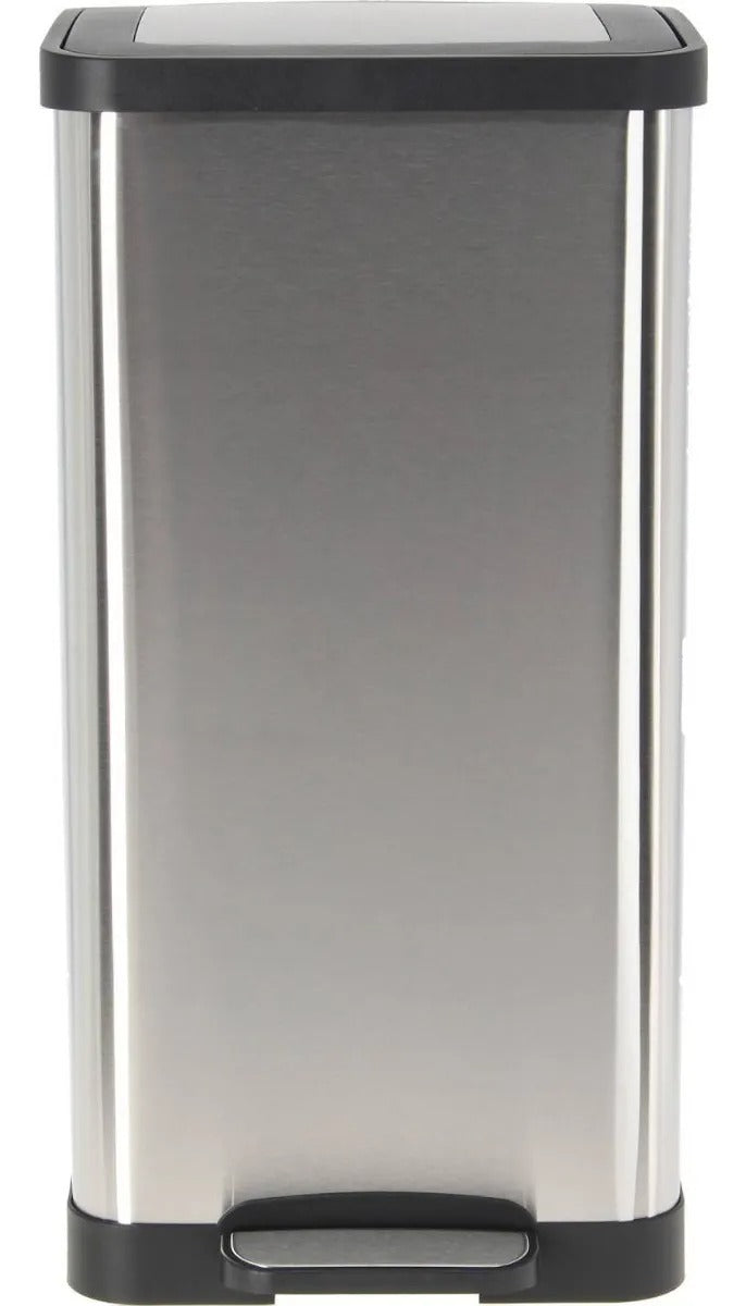 Basurero Moderno De 15 Litros Acero Inoxidable
