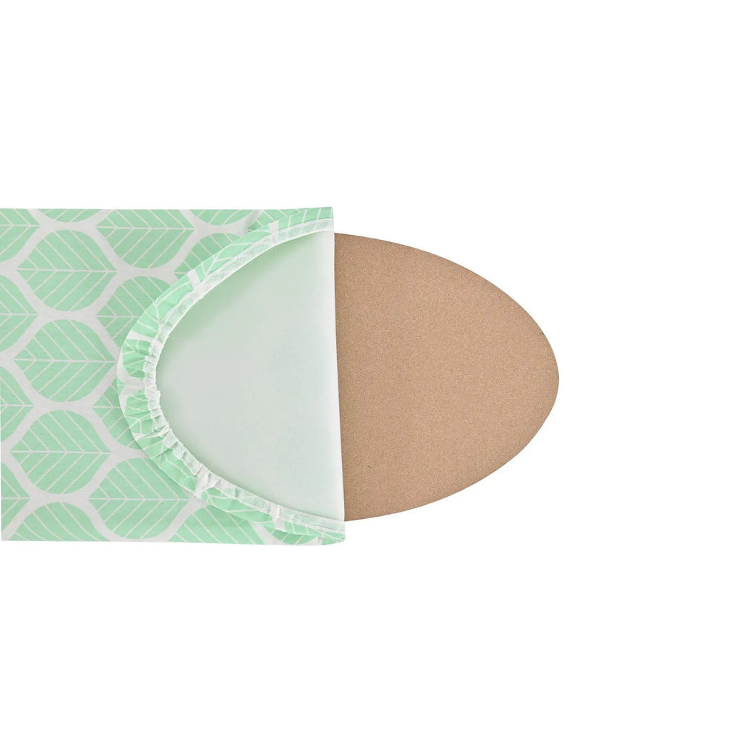 Tabla De Planchar Básica Hojas 106x30 Cm Verde